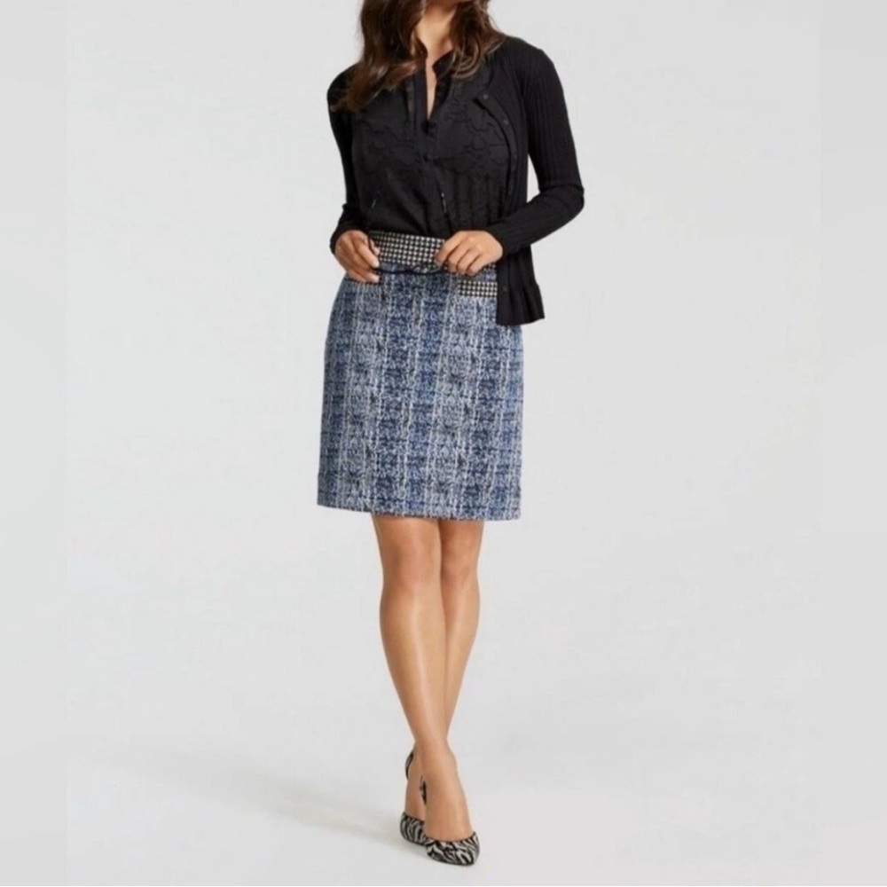 EUC CAbi Black Party Ruffle Cardigan